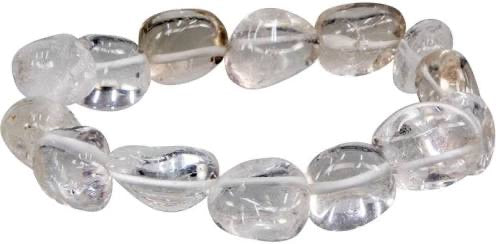 Clear Quartz Gemstone Bracelet