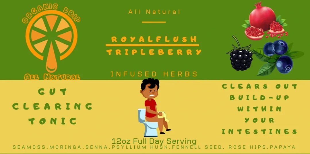 Tripleberry Royal Flush Gut Clearing Tonic